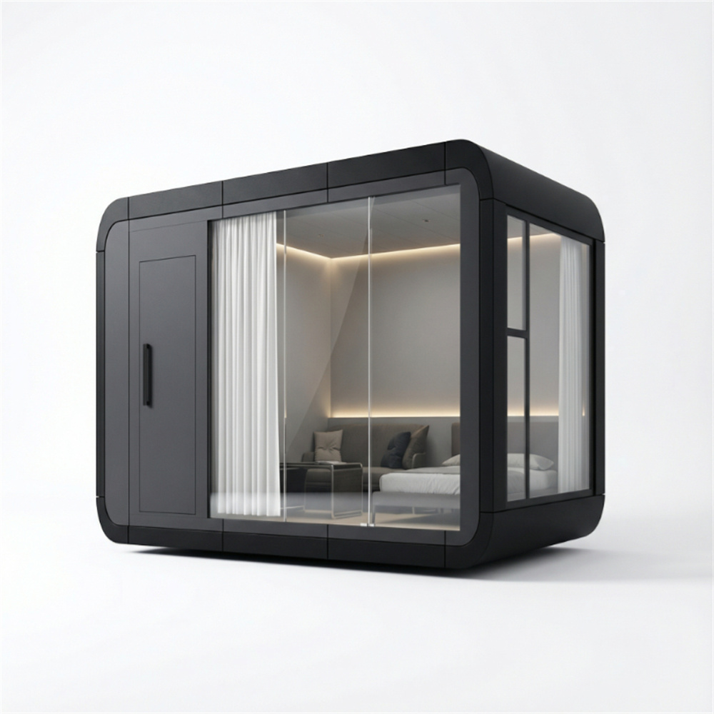 Mobil hangszigetelt Mini Space Capsule Residence