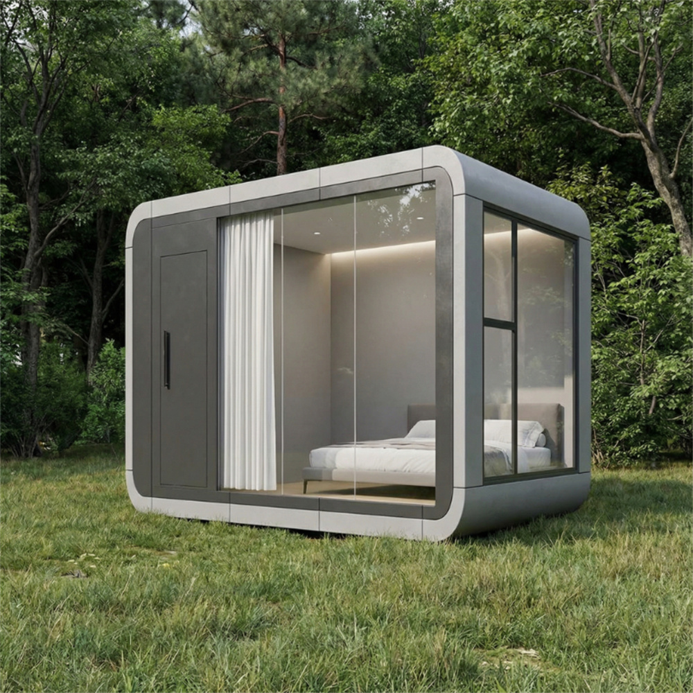Mobil hangszigetelt Mini Space Capsule Residence